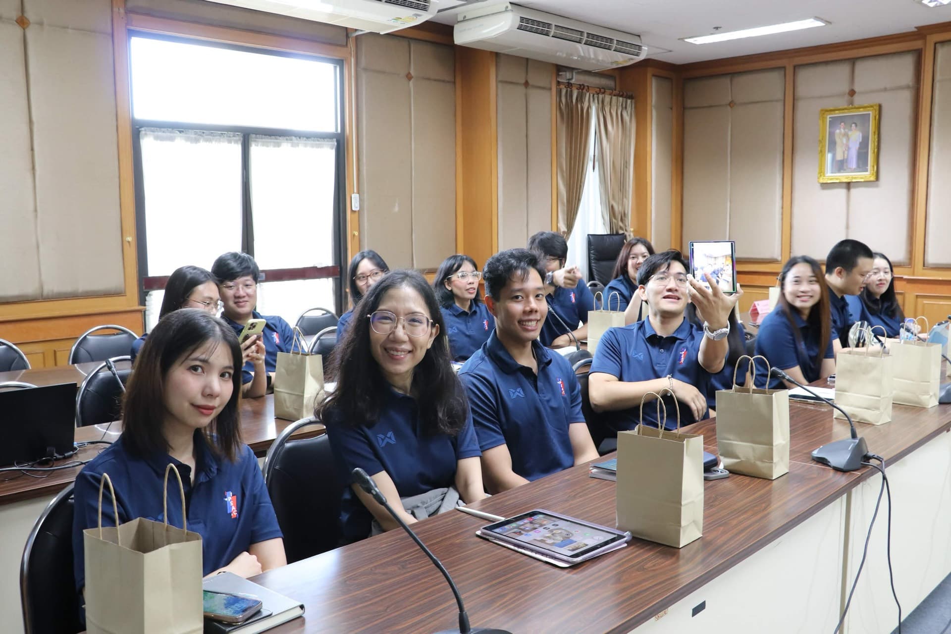 การบรรยายและศึกษาดูงานของรุ่น นปร.18